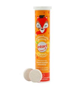 Intact mit Eisen & Vitamin C Vị cam - Bổ sung sắt và Vitamin C cho trẻ trên 4 tuổi