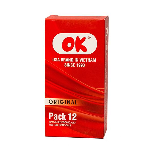 Bao Cao Su Ok Original Hộp 12 Cái - Ảnh 2