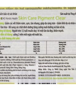 Alternative view of Viên Uống Giảm Sạm Nám Skin Care Pigment Clear New Nordic