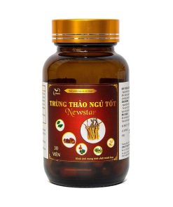 Viên Uống Hỗ Trợ Dễ Ngủ Trùng Thảo Ngủ Tốt Newstar